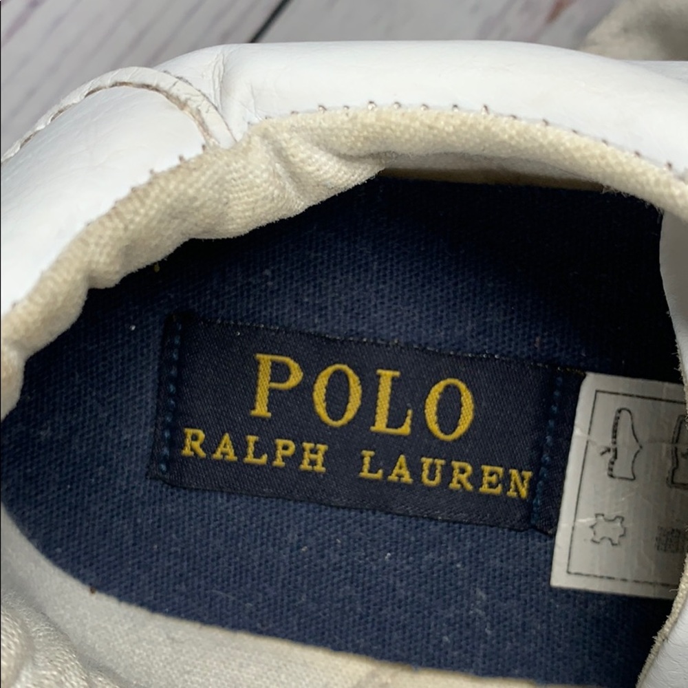 Polo by ralph lauren green & white sneaker  2 1/2 - Picture 13 of 13
